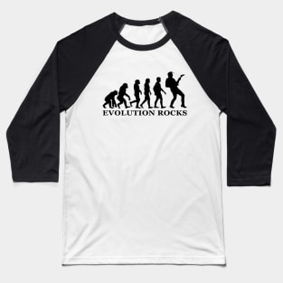 evolution rocks Baseball T-Shirt